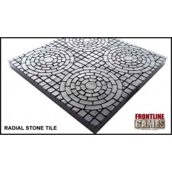 LARGE STONE - RADIAL STONE 2"x2" DOUBLE-SIDE DUNGEON TILES