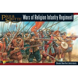 Wars of Religion Infantry Regiment 28mm Pike & Shotte WARLORD GAMES