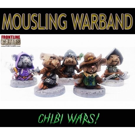 Mousling Warband - CHIBI WARS! - FRONTLINE GAMES