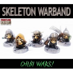 Skeleton Warband - CHIBI WARS! - FRONTLINE GAMES