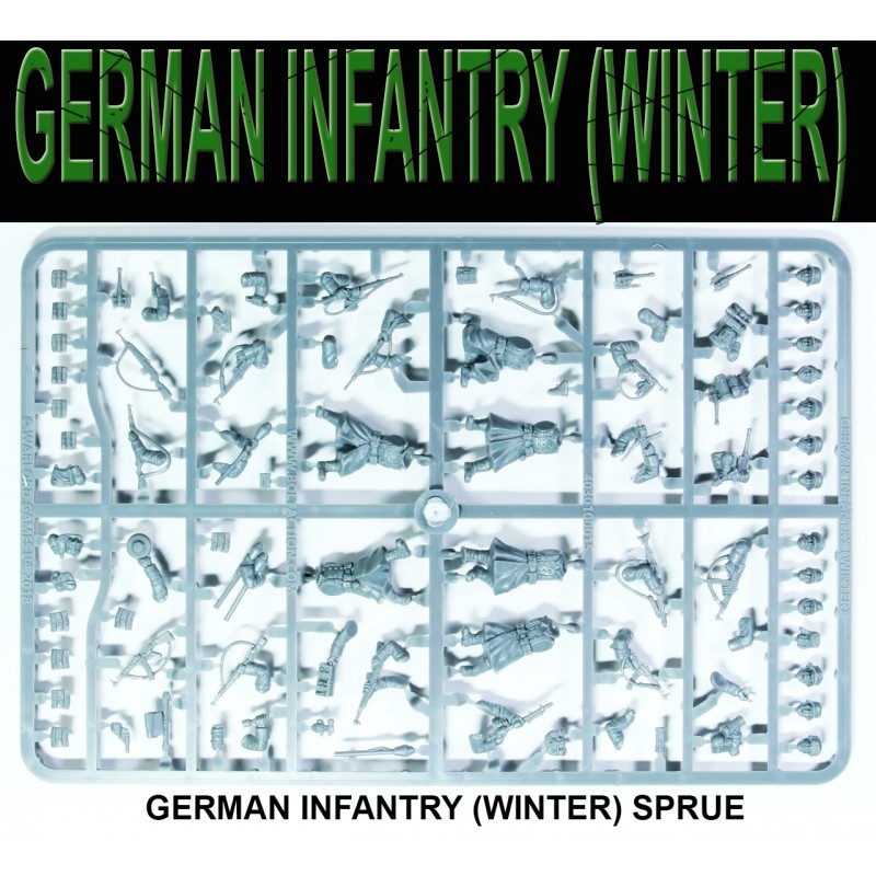 28mm WW2 German Infantry Winter Late War Sprue Warlord Games Bolt Action 