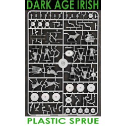 Dark Age Irish Warriors Sprue (8) 28mm WARGAMES ATLANTIC