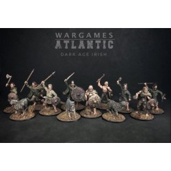 Dark Age Irish Warriors Sprue (8) 28mm WARGAMES ATLANTIC