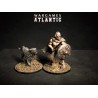 Dark Age Irish Warriors Sprue (8) 28mm WARGAMES ATLANTIC