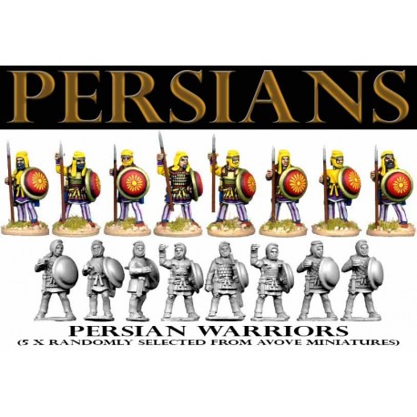 Persian Warrior Infantry 1 (5) 28mm FOUNDRY