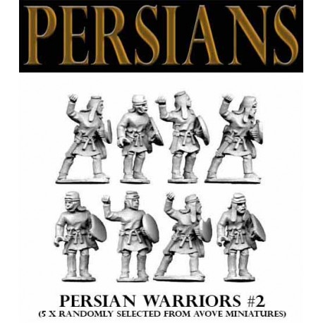 Persian Warrior Infantry 2 (5) 28mm FOUNDRY