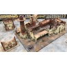 STALINGRAD TANK FACTORY SET! 28mm WWII Terrain TTCOMBAT