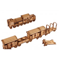 STALINGRAD RED STAR RAILWAY SET! 28mm WWII Terrain TTCOMBAT