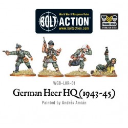 German Army HQ (1943-45) 28mm WWII WARLORD GAMES