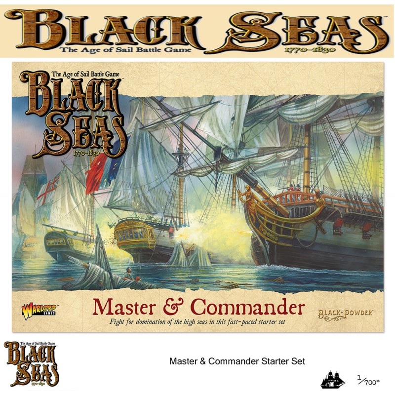 Master & Commander Starter Set *Black Seas* Warlord Games 