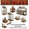 STALINGRAD RUINED FACTORY 28mm WWII Terrain SARISSA PRCISION