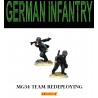 German MG34 Team On the move 28mm WWII WARGAMES FOUNDRY