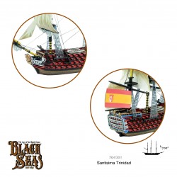 BLACK SEAS Santisima Trinidad WARLORD GAMES