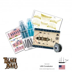 BLACK SEAS USS Constitution WARLORD GAMES