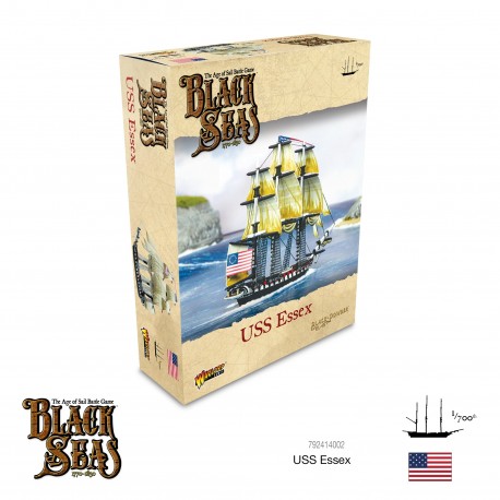 BLACK SEAS USS Essex WARLORD GAMES