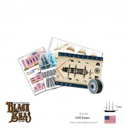 BLACK SEAS USS Essex WARLORD GAMES