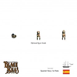 BLACK SEAS Spanish Navy 1st Rate WARLORD GAMES