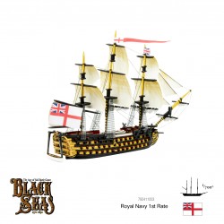 BLACK SEAS Royal Navy 1st Rate WARLORD GAMES