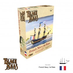 BLACK SEAS French Navy 1st Rate WARLORD GAMES