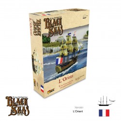 BLACK SEAS French Ship of the Line - L'Orient WARLORD GAMES