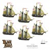 BLACK SEAS Schooners squadron  WARLORD GAMES