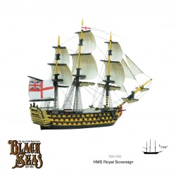 BLACK SEAS HMS Royal Sovereign WARLORD GAMES