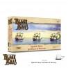 BLACK SEAS Spanish Navy 3rd Rates of Renown Set WARLORD GAMES