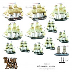 BLACK SEAS U.S. Navy Fleet (1770 - 1830) Set WARLORD GAMES