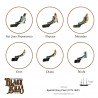 BLACK SEAS Spanish Navy Fleet (1770 - 1830) Set WARLORD GAMES