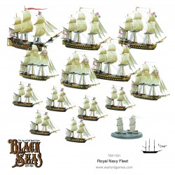 BLACK SEAS Royal Navy Fleet (1770 - 1830) Set  WARLORD GAMES