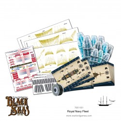 BLACK SEAS Royal Navy Fleet (1770 - 1830) Set  WARLORD GAMES