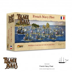 BLACK SEAS French Navy Fleet (1770 - 1830) Set WARLORD GAMES
