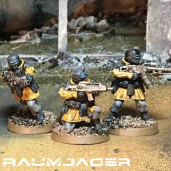 Raumjager Infantry Sprue (4) 28mm SciFi WARGAMES ATLANTIC