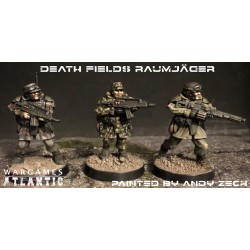 Raumjager Infantry Sprue (4) 28mm SciFi WARGAMES ATLANTIC