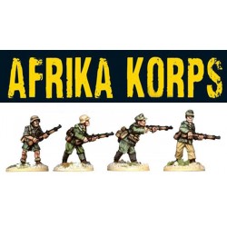 German Afrika Korps Rifles II 28mm WWII ARTIZAN DESIGN