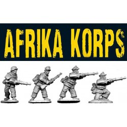 German Afrika Korps Rifles III 28mm WWII ARTIZAN DESIGN