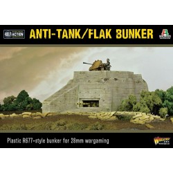 Flak Bunker 28mm Terrain Italeri WARLORD GAMES
