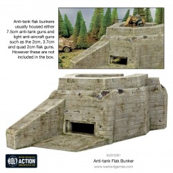 Flak Bunker 28mm Terrain Italeri WARLORD GAMES