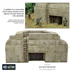 Flak Bunker 28mm Terrain Italeri WARLORD GAMES