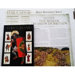 HAIL CAESAR Softback Rule book plus extras! 28mm Ancients WARLORD GAMES