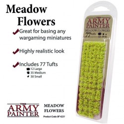 Meadow Flowers Tufts Basing material Flock ARMY PAINTER