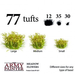 Meadow Flowers Tufts Basing material Flock ARMY PAINTER