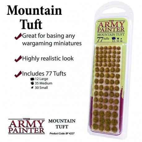 Mountain Tufts Basing material Flock ARMY PAINTER