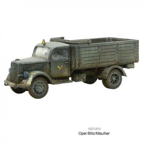 WW2 German Opal Blitz Trucks x2 20mm scale resin cast 