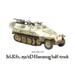 German SdKfz 251/1 D "Hanomag" Halftrack WWII 28mm 1/56th (Bagged) WARLORD GAMES