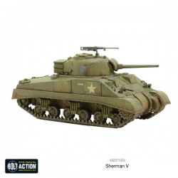 British Sherman V medium Tank +BONUS! WWII 28mm 1/56th (no box) WARLORD GAMES