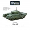 Britich Churchill Heavy Tank WWII 28mm 1/56th WARLORD GAMES