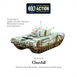 Britich Churchill Heavy Tank WWII 28mm 1/56th WARLORD GAMES