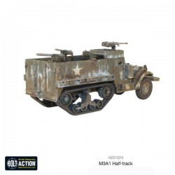 U.S. M3A1 Half-track WWII 28mm 1/56th (no box) WARLORD GAMES