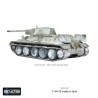 Russian T34/76 Medium tank (41,42 or 43) WWII 28mm 1/56th (no box) WARLORD GAMES